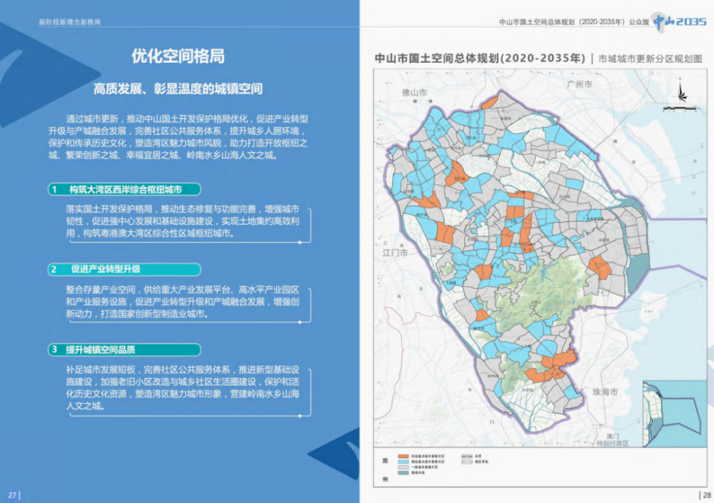 关注中山国土空间总体规划20202035年公众版公示