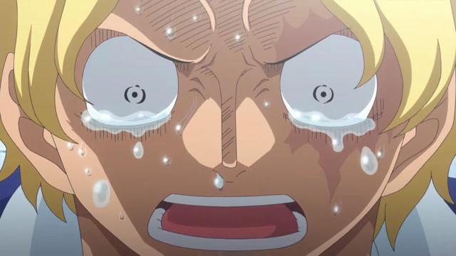 海贼王泪奔的十个角色达旦哭为艾斯和路飞哭三次卡普也哭了