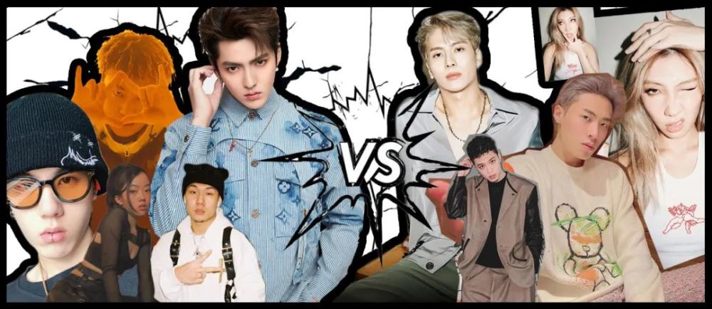 王嘉尔和吴亦凡的说唱厂牌成员比的是音乐还是潮