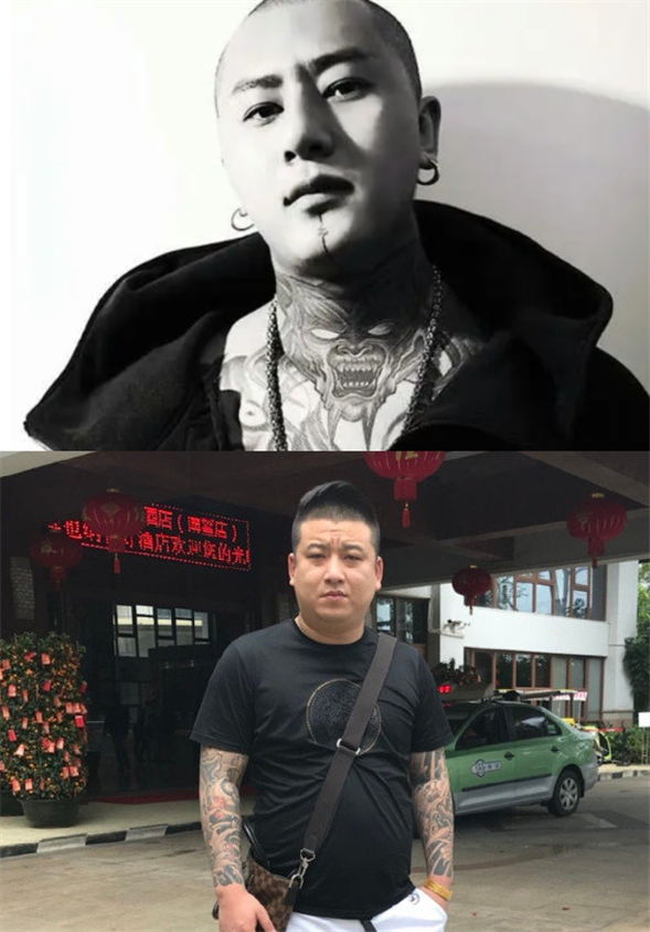 但如果说到对纹身的钟爱程度,还得当属天津李四和老方丈