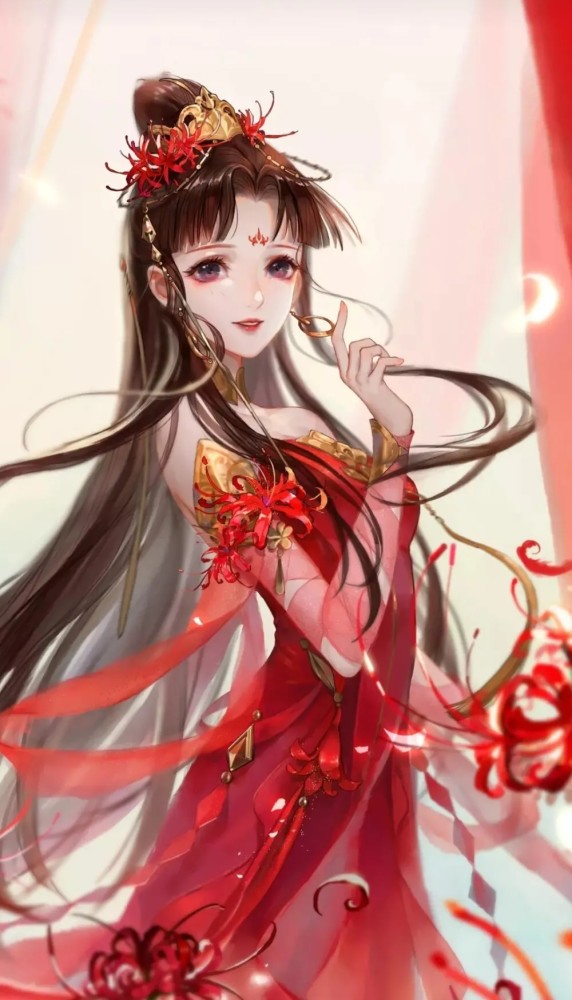 古风女生头像神明给我最难熬的日子里唯一的甜头就是你