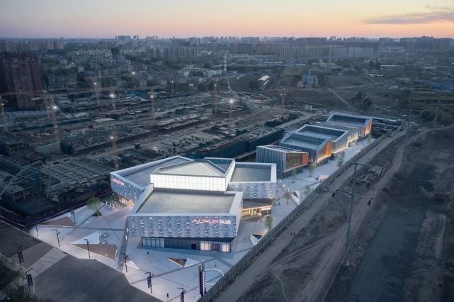 公共文化建筑设计哈尔滨万科智能未来城案例