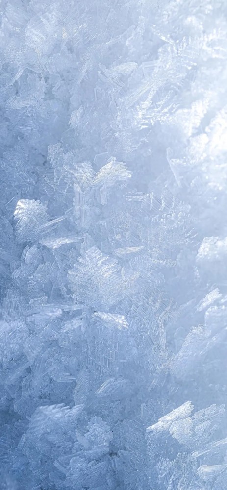 壁纸|冰块 蓝色系超适合夏天