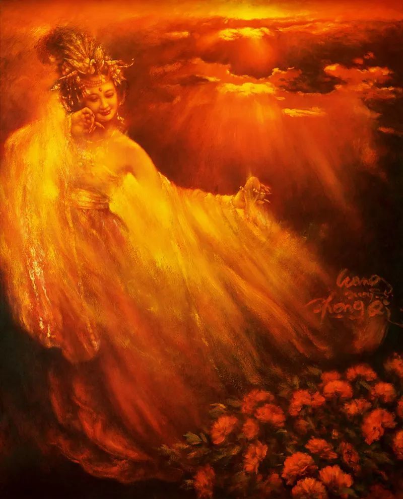 追梦的人油画家王忠齐