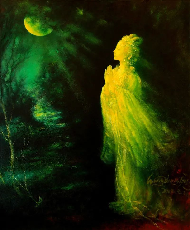 追梦的人油画家王忠齐