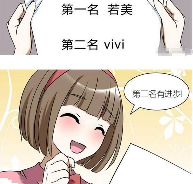 搞笑漫画 长得丑也不错 可以成为美女学习的动力
