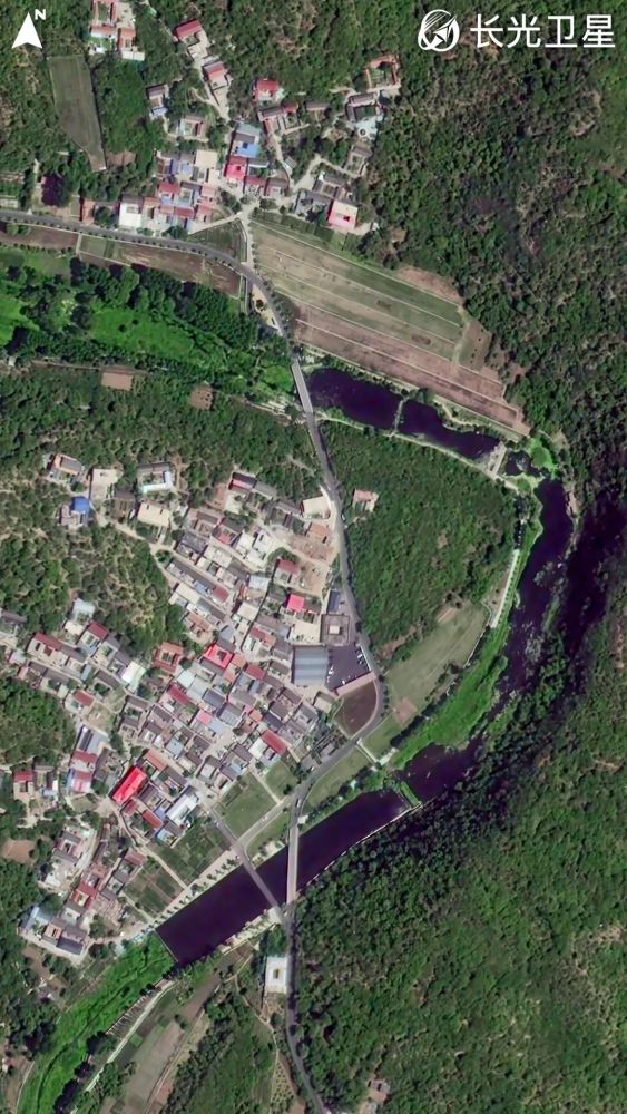 【卫星x乡村旅游】北京市怀柔区渤海镇六渡河村_腾讯新闻