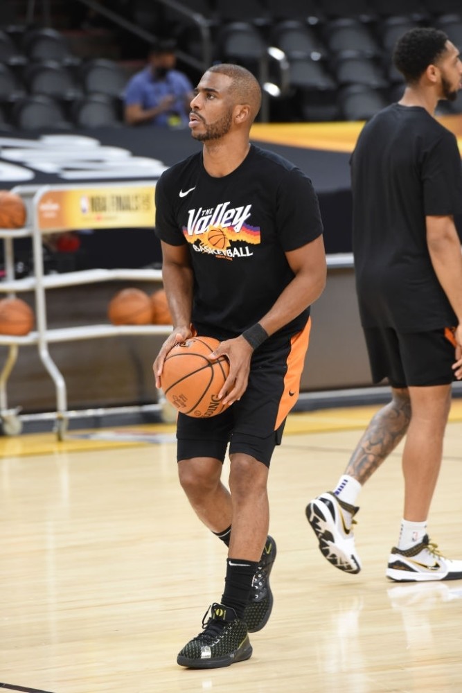 nba球员上脚克里斯保罗上脚cp3字母哥上脚freak2