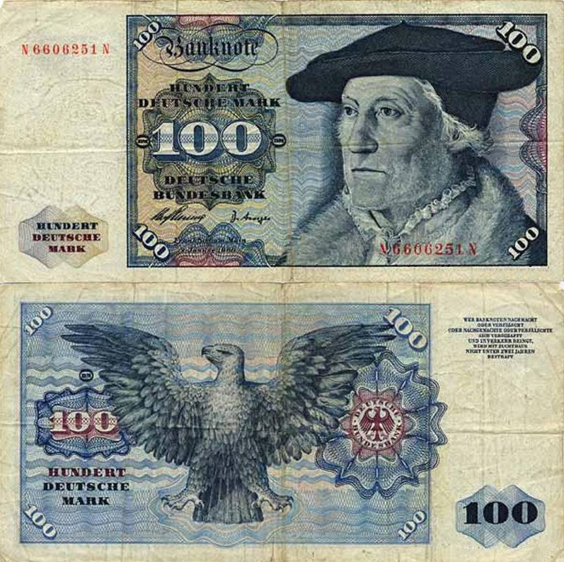 钞票上的历史文化德国