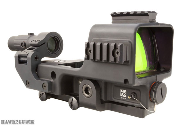 美军宣布采用新型重机枪瞄准镜trijicon再次中标老干妈伴侣