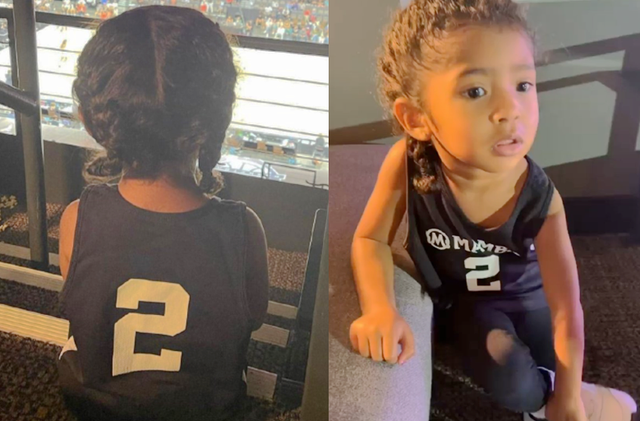 泪目!瓦妮莎新动态:小碧和koko身穿科比和姐姐的球衣现身球场