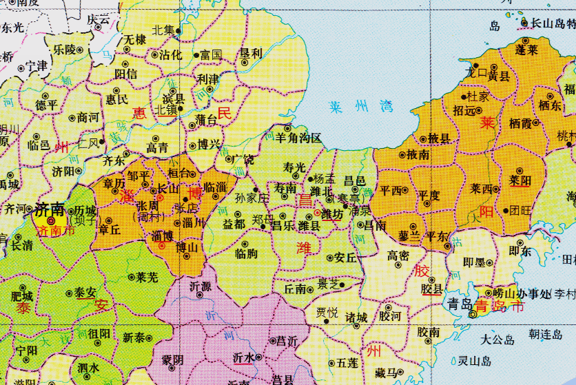 山東省的區劃調整16個地級市之一濰坊市為何有12個區縣