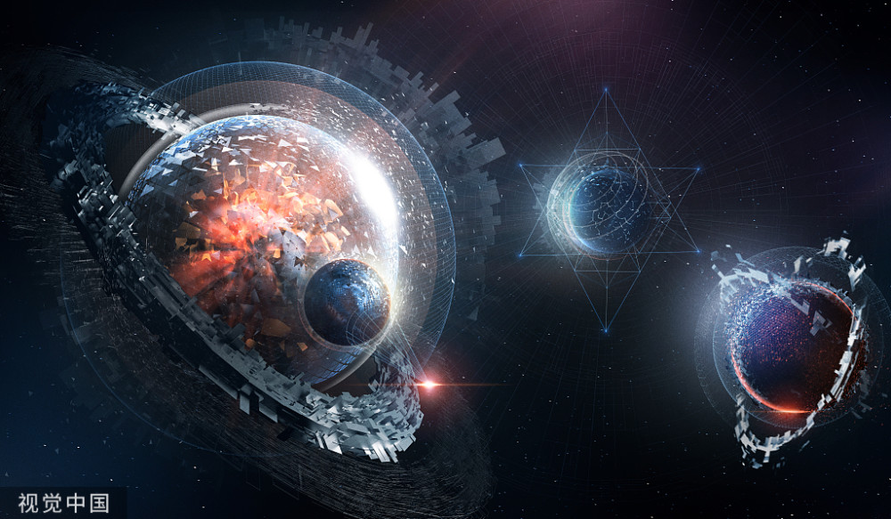 宇宙中的星球看起来都像漂浮在太空中是什么力量在支撑它们呢
