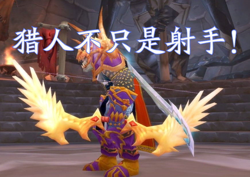 魔兽tbc猎人秒伤突破2350的秘密武器选择月牙屠斧lr也能近战