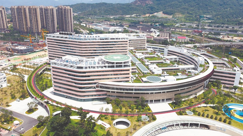 新建的福建省儿童医院,由福建省政府与上海交通大学医学院附属上海
