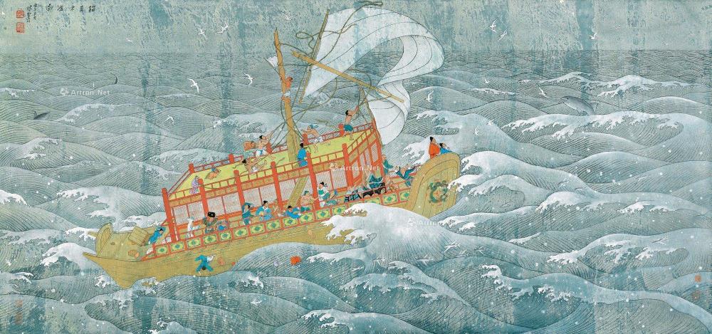 航海图后半生著书立说1659年,朱之瑜看到复国无望,年已59岁的他为了