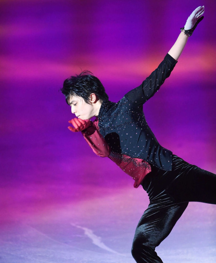 羽生结弦的这个旋转 绝了 对技术的极致追求 真正的王者精神 全网搜