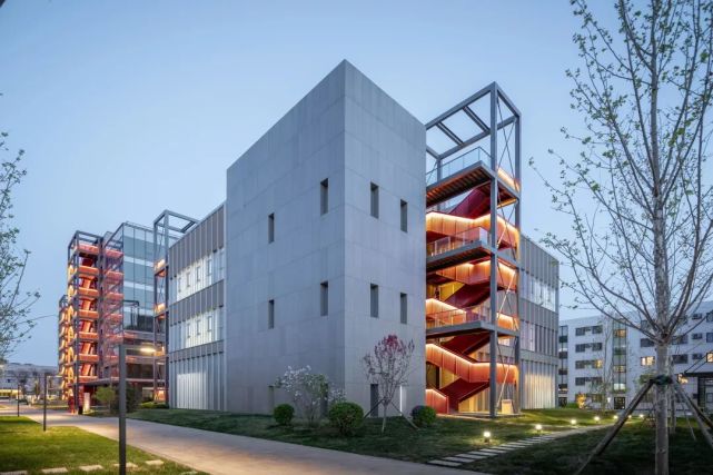 多层办公建筑设计北京顺义well人居实验楼案例