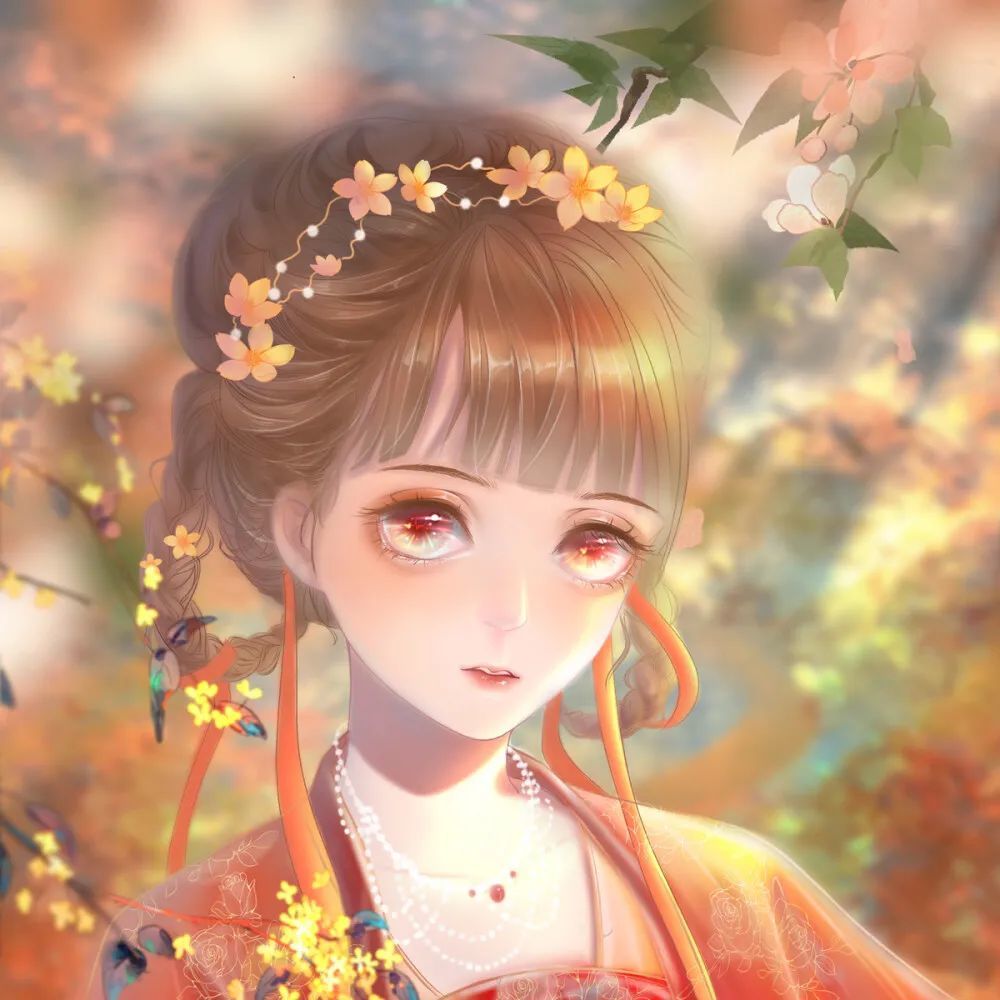 动漫古风头像你是我翘首以盼的惊喜更是我梦寐以求的未来