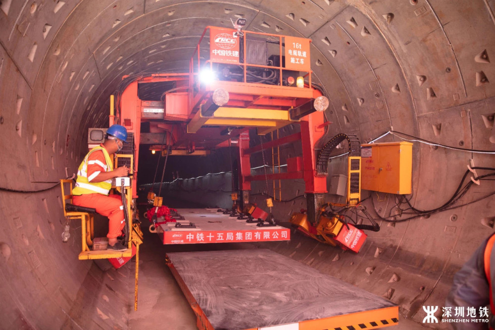 地铁16号线开启铺轨施工!预计今年底全线轨通!