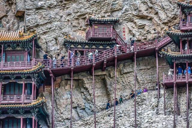 山西懸空寺:驚險氣勢令人驚歎