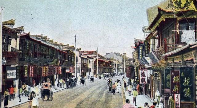 清朝末年的彩色老照片看看那时候的生活