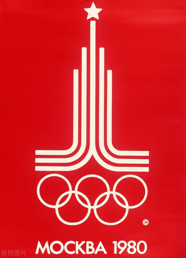 1980年奥运会标志图片