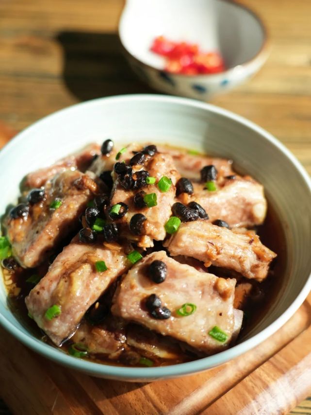 【豉汁蒸排骨】好吃又简单的"硬菜",家宴上露一手～|豆豉|豉汁蒸排骨