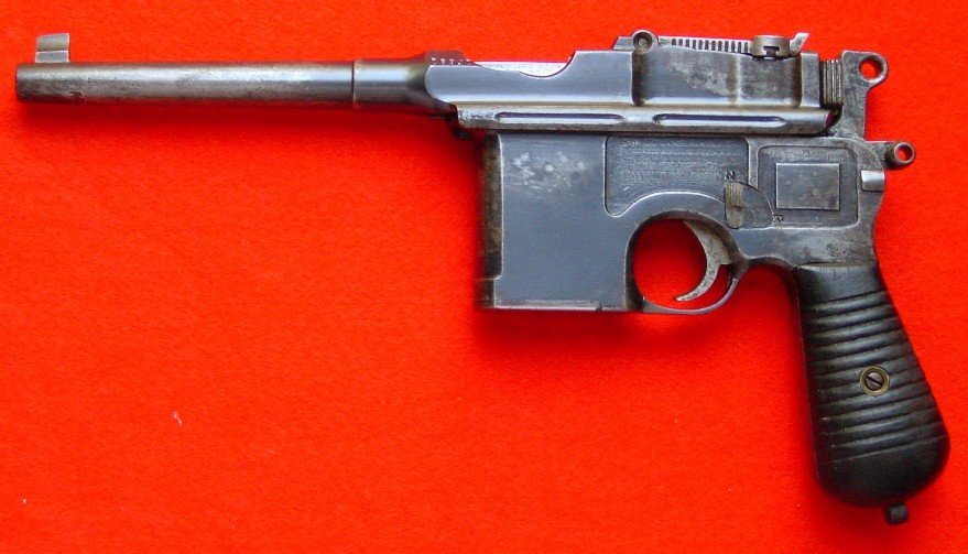 盒子炮倾斜射击是中国人发明来看全自动毛瑟手枪的正确使用方式