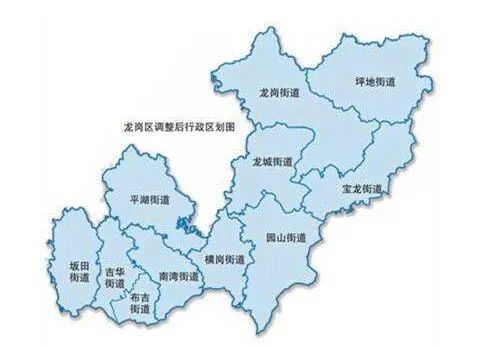从深圳市政府正式的行政区划来看,现在的布吉,严格意义上只有龙岗区的