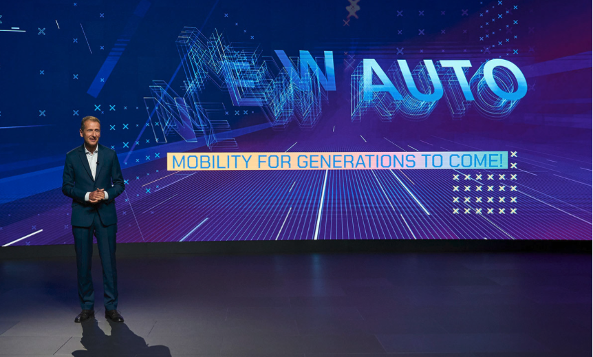 BG大游:大众汽车“New Auto”战略目标：全球最大的新能源自动驾驶企业