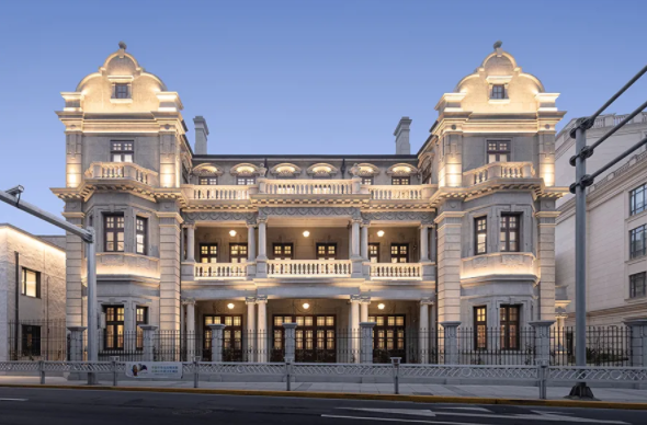 曾被误读多年融合中西元素文联老楼身形渐明朗