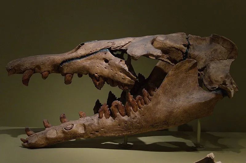 龙王鲸头骨 | amphibol / wikimedia commons巨兽陨落埃及的"鲸之谷"