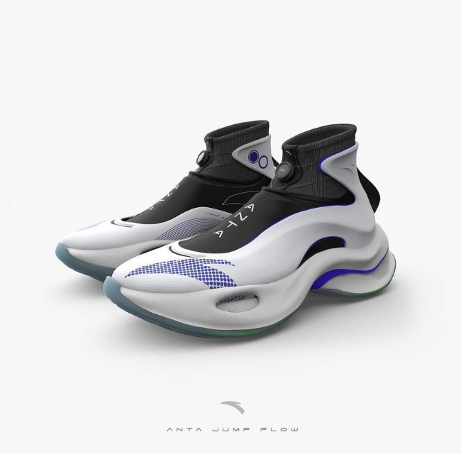 安踏签约拉文?疑似签名鞋曝光,袜套鞋面前后分掌,"扣篮王"起飞!