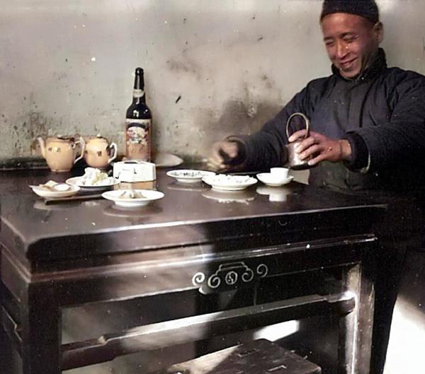 老照片:1939年的北京,冬天里吃顿东来顺的涮羊肉幸福感满满