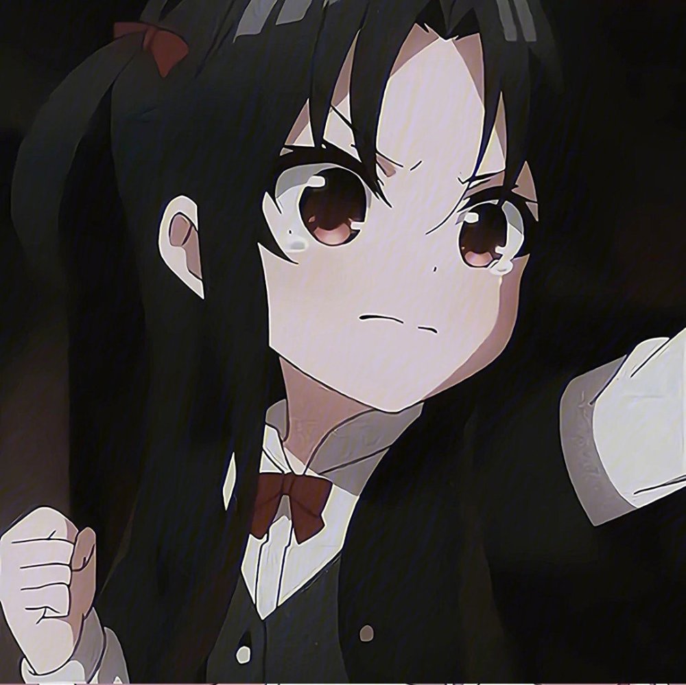 女生动漫头像,但你终究会是一个人的宝贝