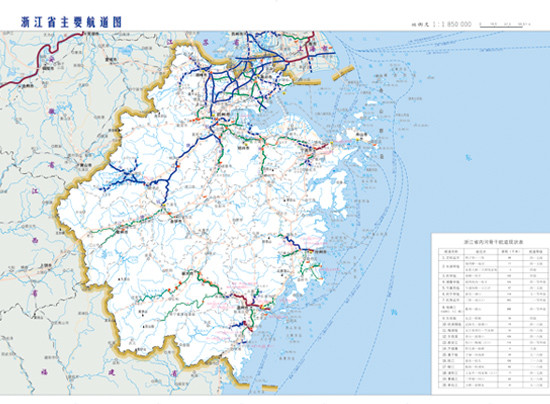逐渐复苏的浙江内河航运