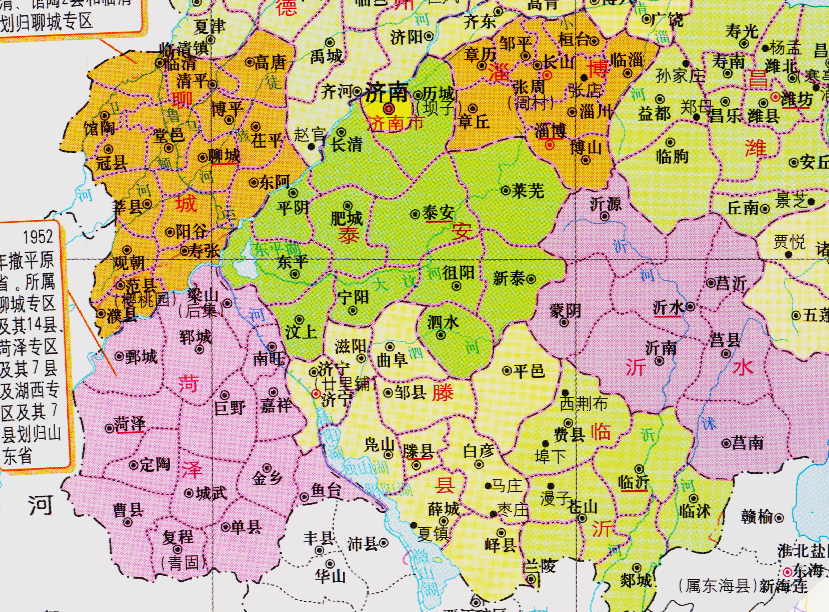 山東省的區劃調整,16個地級市之一,菏澤市為何有11個區縣?