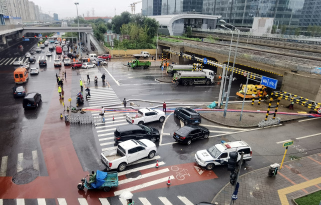 金安桥下积水已排干,即将恢复通车|北京排水集团|金安桥|石景山区