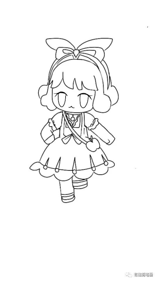 美炸了的迷你世界的白雪公主好看吧我已经画好了