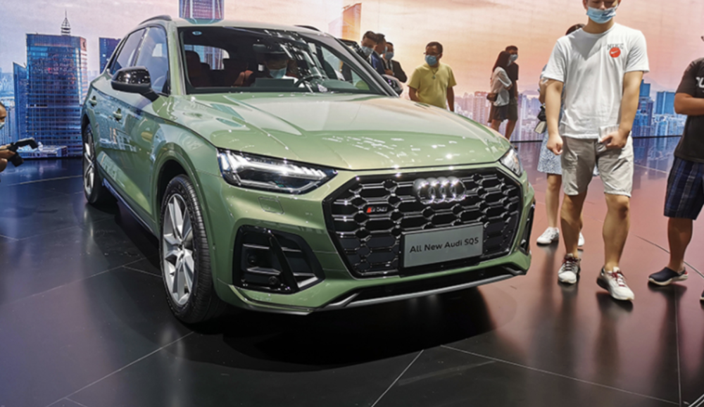 2021粤港澳车展 新款奥迪sq5国内首发