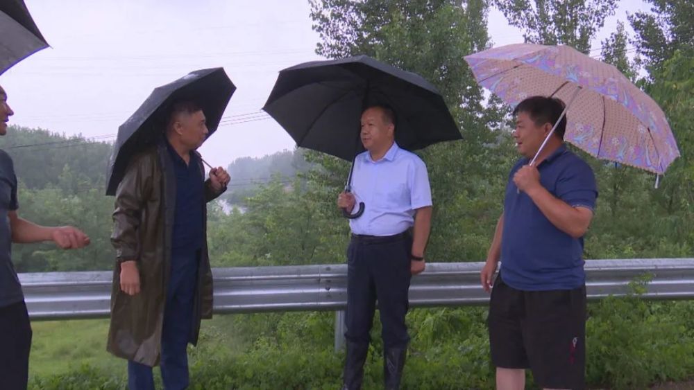 当晚,武利芳冒雨深入到塔上镇就防汛工作进行了实地