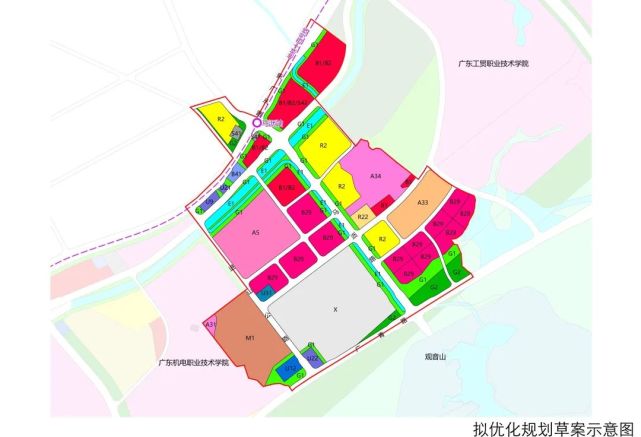 钟落潭这一地块有调整|钟落潭镇|白云区|美丽健康产业园|马沥|新广从