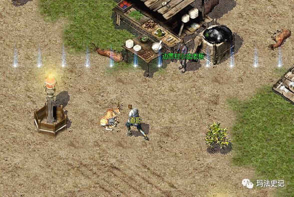 热血传奇边界村的中国风建筑天下第一关