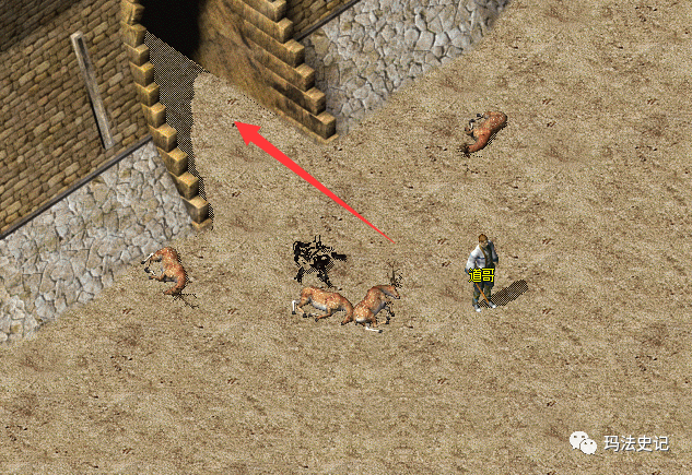 热血传奇边界村的中国风建筑天下第一关