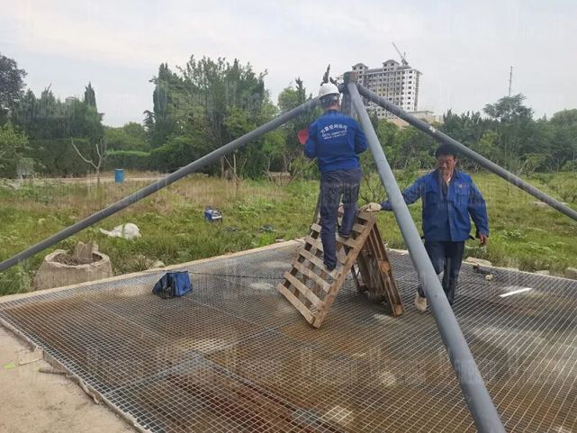 亳州市汙水處理廠一期氧化溝密封升級改造工程開始施工