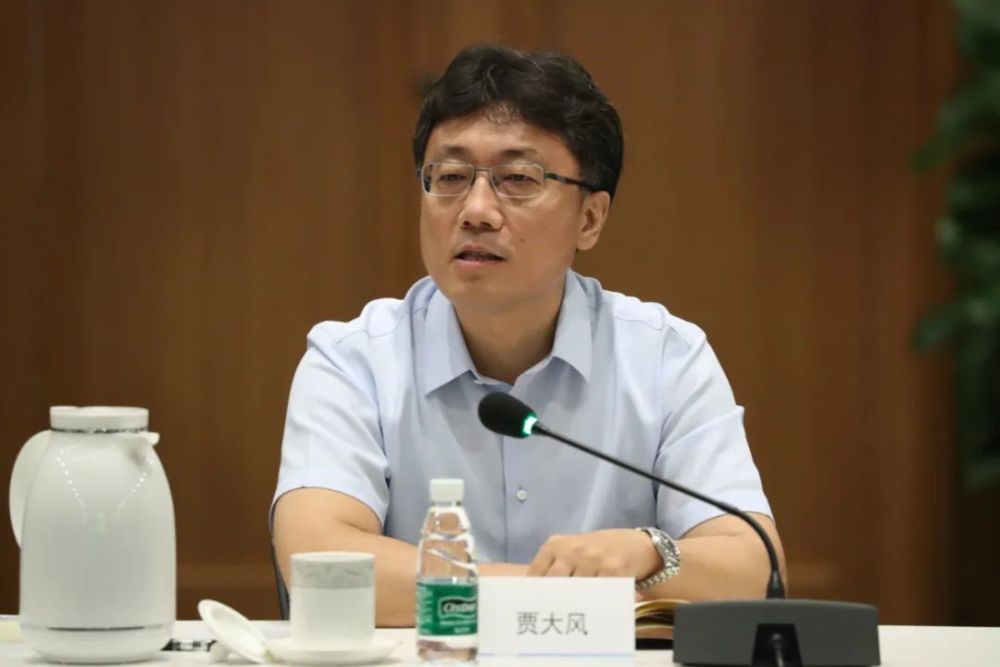 贾大风针对首批六个合作项目,代表黎明公司对项目组成员表示感谢.