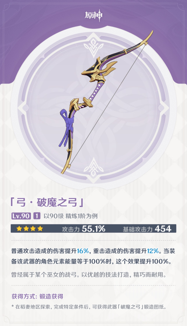 《原神》稻妻的7把新武器,玩家可以打造5把,图纸获取方式公布!
