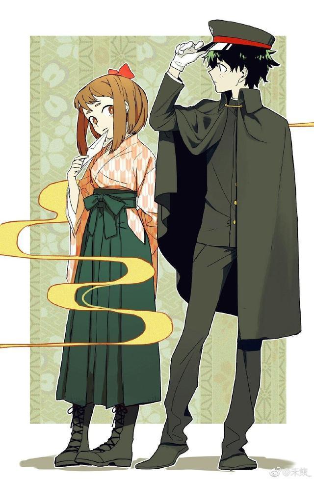 第二位:丽日御茶子丽日御茶子初次见到绿谷出久原本是厌恶的,然而她越