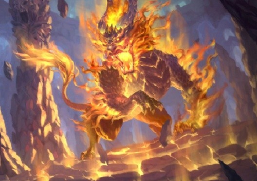 一头隐伏于乐山大佛一带的神兽"火麒麟",吐火吞金,纵是绝世高手亦要在